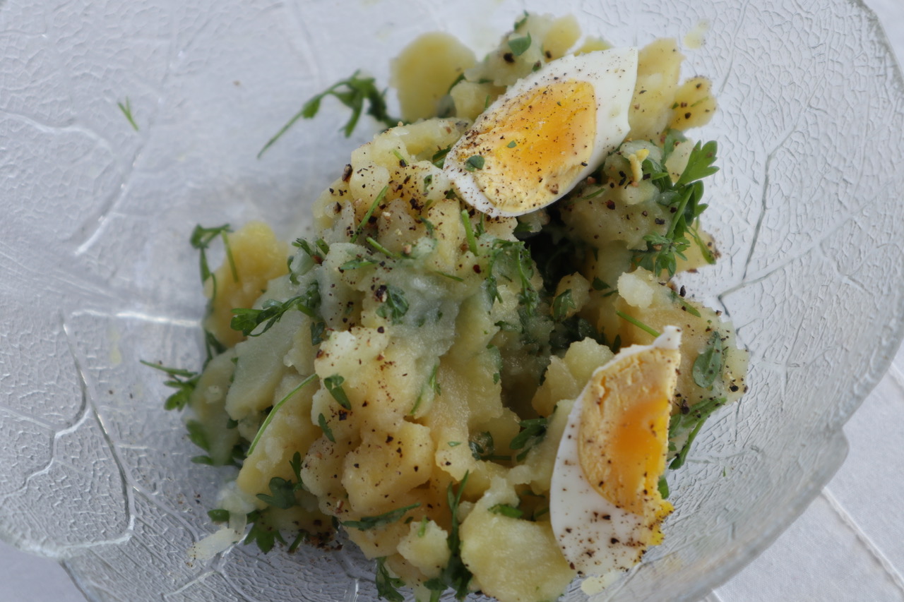 Kartoffelsalat mit Kresse - Klockerei Blog