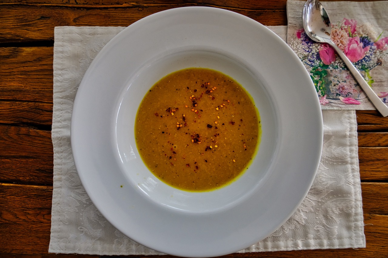 Linsensuppe mit Curry - Klockerei Blog